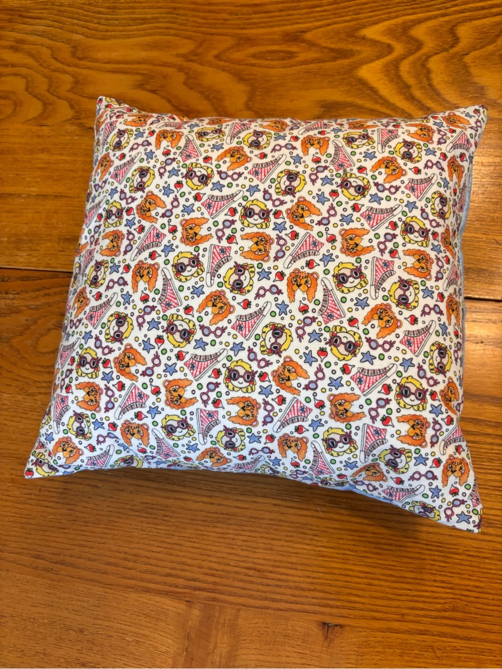 Harry Potter Luna Lovegood inspired Pattern Throw Pillow 12”